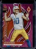 2023 Panini Phoenix Justin Herbert Flame Throwers Pink #/175 Chargers