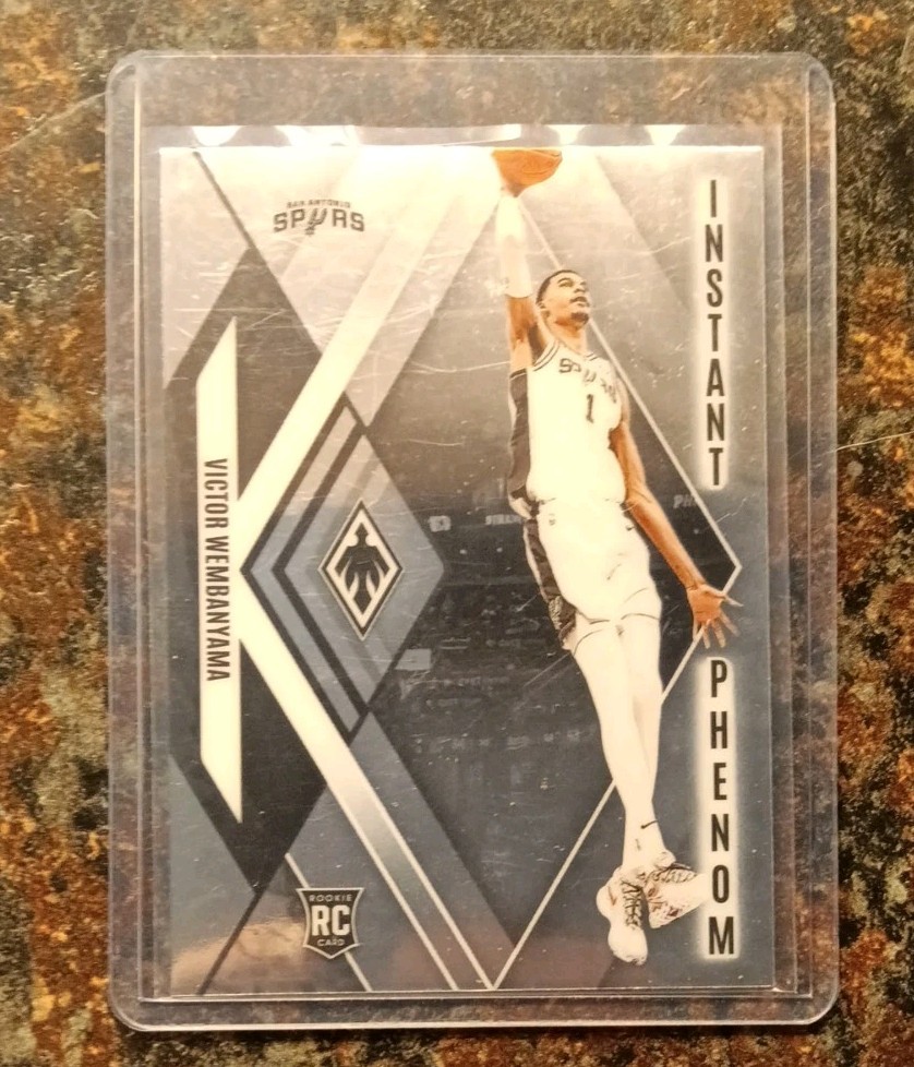 2023-24 Panini Phoenix - Instant Phenom Victor Wembanyama #13 Silver (RC)