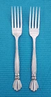 2-Oneida Deluxe ALEXIS DINNER FORKS 7 1/4"