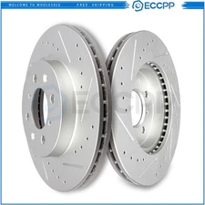 262mm Front Disc Brake Rotors Set for Honda Civic Fit Insight Acura Integra EL