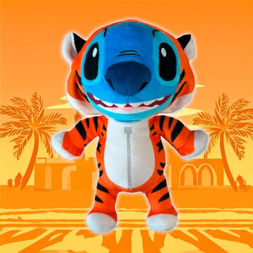 Simba Peluche Stitch Costume Rajah, 25 cm, la tigre di Aladdin. Licenza Disney 1 - Foto 2 di 2