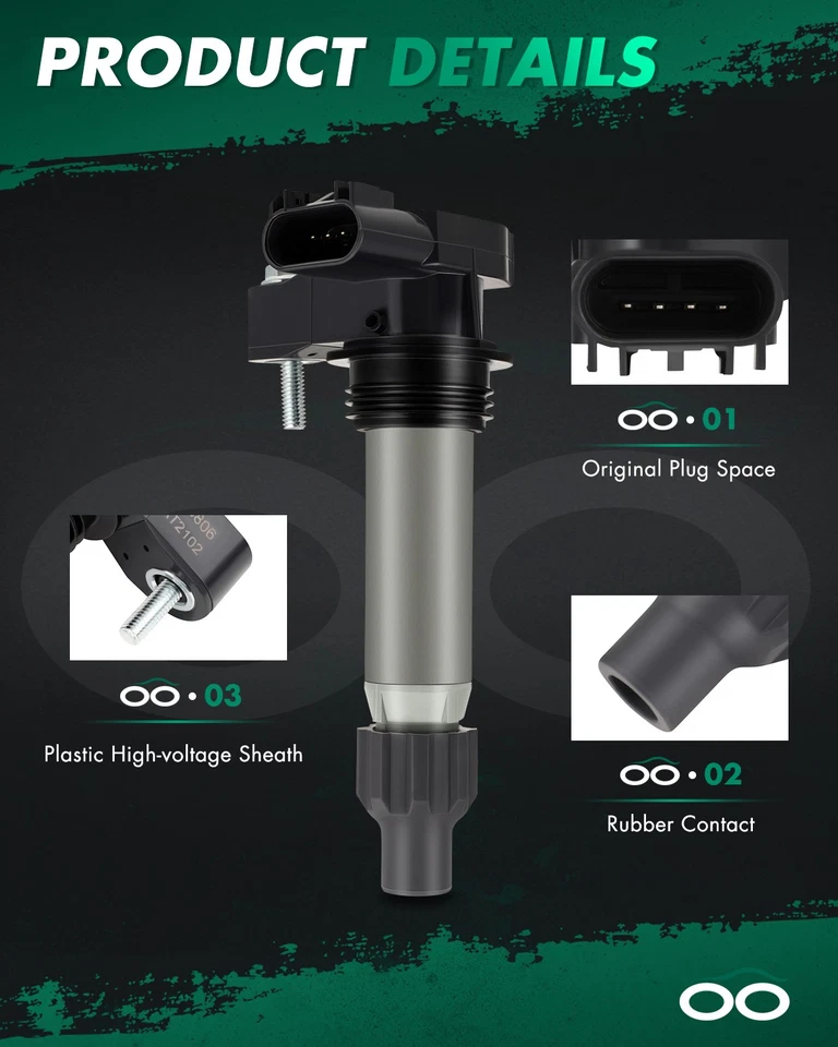 Катушка зажигания для Chevrolet Camaro Impala Equinox Colorado Malibu GMC Acadia - Изображение 3 из 4