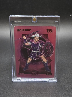 #ad #ad BO JACKSON BATTLE ARENA TROY OF DALLAS PINK HEX SECRET 1 1 195 POWER $5000.00