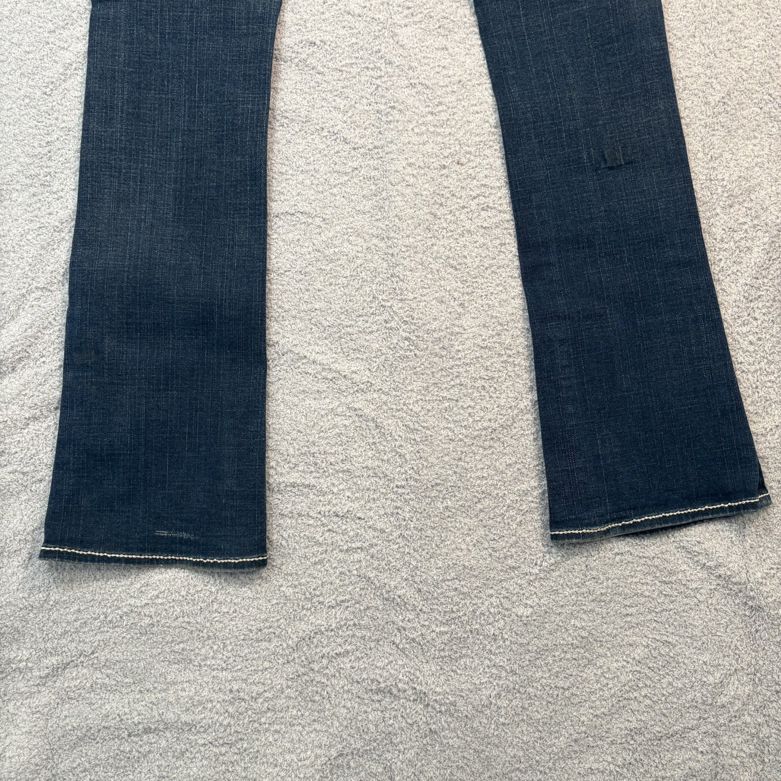 Vtg Women's True Religion Disco Joey Big T Crystal Flare Boot Cut Jeans 27 Y2K thumbnail 8