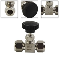 Przydatny zacisk zawór igłowy igła rury regulowana średnica zewnętrzna zaworu