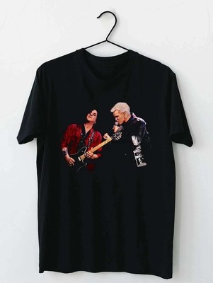 BILLY IDOL STEVE STEVENS Shirt Classic Black Unisex S-5XL