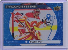 2025-26 Upper Deck Series 1 - Tracking Systems Dustin Wolf #TS-23