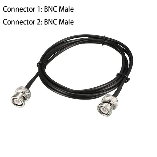 Przewód sygnałowy Kabel koncentryczny 50 Ohm 55CM BNC Przewód RG174 Transmisja wideo