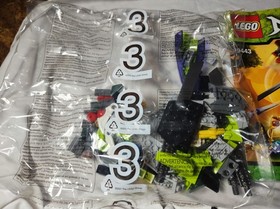 LEGO Ninjago PARTS/manuals/boxes from 70756 & 9443 - 80% complete -NO MINIFIGS-