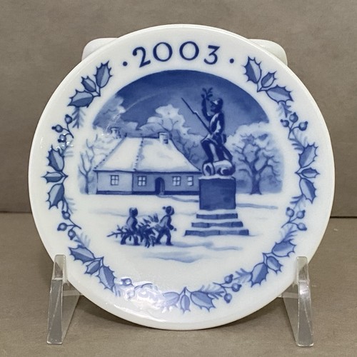 2003 Royal Copenhagen Landsoldaten Memorial 1848 ~ Annual Christmas Plaquette - Bild 7 von 9