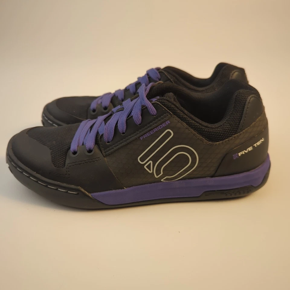 Five Ten 5.10 Freerider Contact Stealth MTN Zapatos de Bicicleta Púrpura Mujer 7.5 EUR 38 Foto 2 de 4