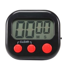 2X(Kitchen Timer, Digital Visual Timer Magnetic Clock Stopwatch Countdown9852