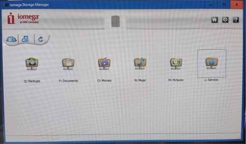 IOMEGA (Lenovo) NAS StorCenter ix4–200d 4-Bay - Bild 4 von 7
