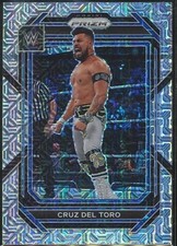 #/25 2023 Panini WWE Prizm Cruz Del Toro Mojo Parallel #133