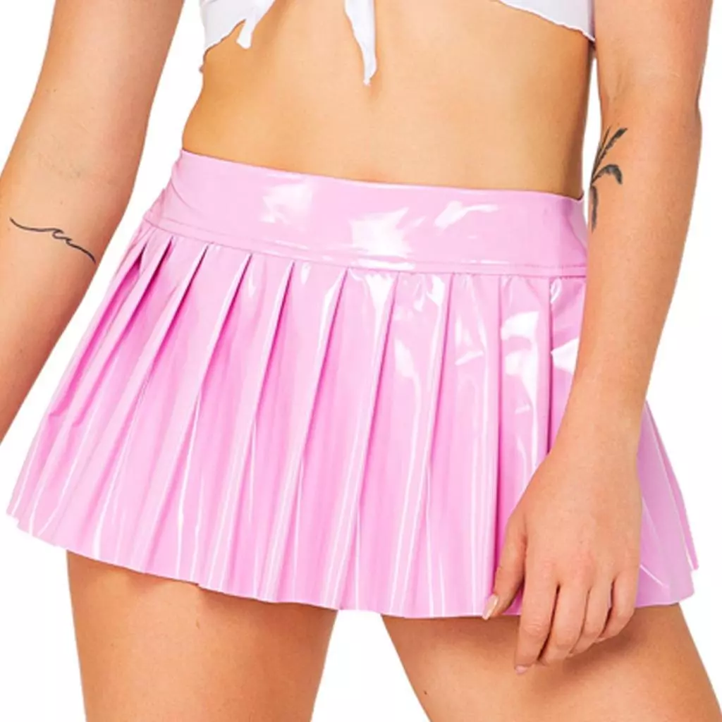 Vinyl clearance tennis skirt