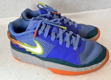 NIKE JA Morant 1 Backyard BBQ Low Top Sneakers 6Y Blue-READ/REVIEW PHOTOS