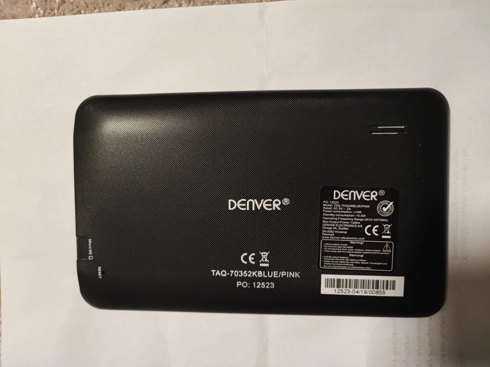 Denver Kindertablette TAQ-70353K - Bild 2 von 2