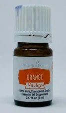 Young Living ORANGE Vitality Essential Oil - 5ml - Pure Therapeutic Grade NEW