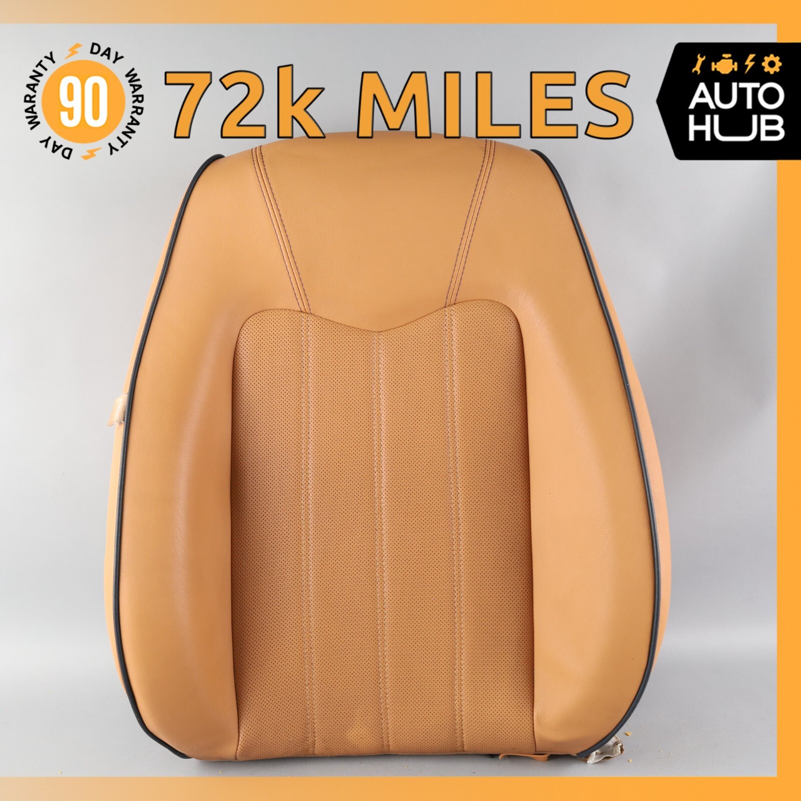 09-13 Maserati Quattroporte S M139 Front Right Top Upper Seat Cushion OEM 72k