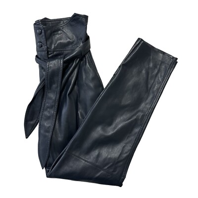 Bangladesh Paper Bag CalÃ§as Elan Faux Leather Paper Bag Waist