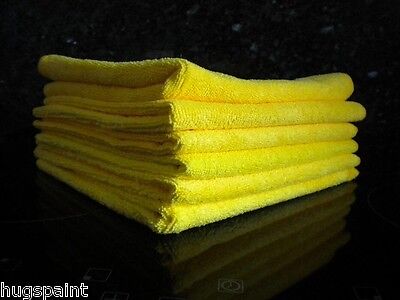 10X LARGE MICROFIBRE CLEANING AUTO CAR DETAILING SOFT CLOTHS WASH TOWEL DUSTER 