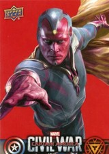 2016 Upper Deck Captain America Civil War - #CW23 - (Vision)
