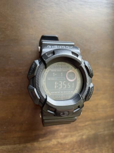 Casio G-Shock Gulfman GW-9100MB Black Tough Solar Watch Titanium  - Picture 1 of 8