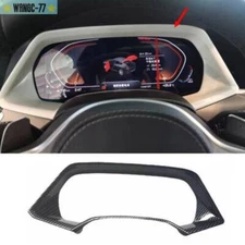 For BMW X5 X6 X7 G05 2019-23 Carbon Fiber Dash Instrument Speedometer Frame New