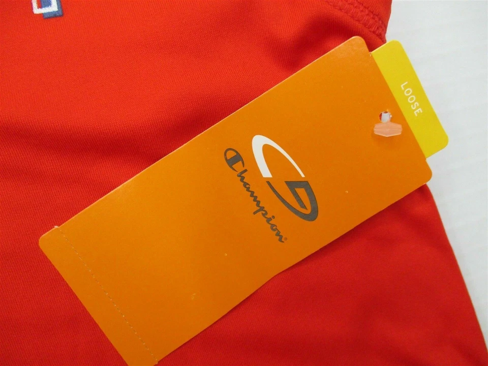 Nueva Camiseta sin Mangas CHAMPION Niña Talla S Atlética DUO DRY Asimétrica Roja #TY2879 Foto 4 de 4