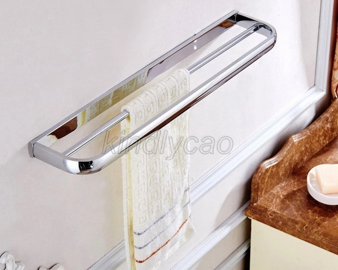 Double Towel Rail Bar