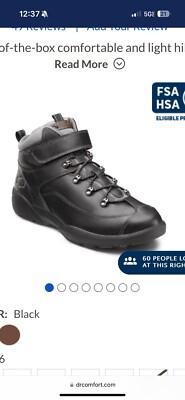 Dr. Comfort Ranger Diabetic Therapeutic Hiking Boot 9410 