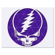 Steal Your Face Stencil   Grateful Dead, Music, Band Logo, Psychedelic, Rock Art