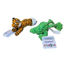 Vintage 4.5" Toys R Us Bengal Tiger Frog Plush 2001 McDonald's Toy Plush NWT
