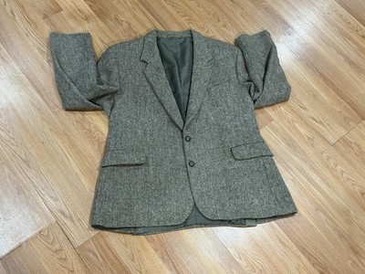 Dunn And Co Harris Tweed Blazer Jacket Sz 42? Multicolor Wool Country Style READ
