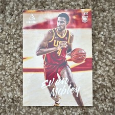 Panini Chronicles Draft Picks Luminance Evan Mobley USC Trojans #77 Basketball