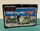 Desert Sail Skiff Star Wars Mini Rig Kenner Vintage Vehicle 1983 ROTJ New Stand