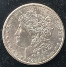1884 CC Morgan Silver Dollar High Grade Beautiful Example