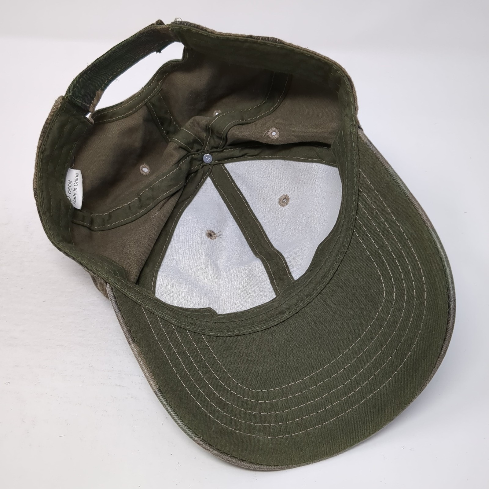 Unbranded Strapback Hat Multicolor Camouflage One… - image 7