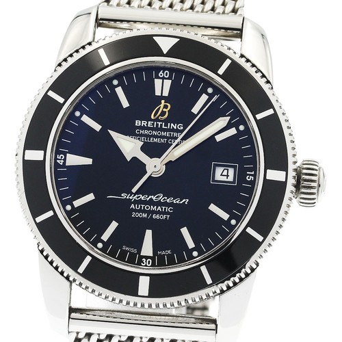 BREITLING Superocean Heritage42 A17321 Date black Dial Auto Me...