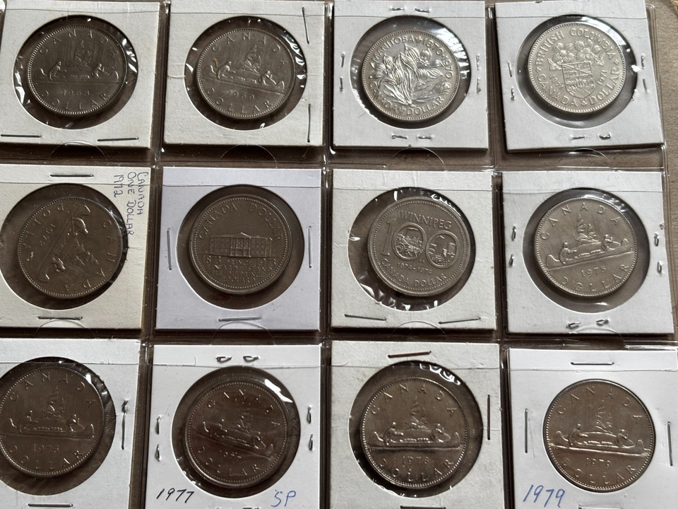 Set of 1968–1987 of Canada Nickel Dollar Coin i/c 1987. 20 Coins $1 | eBay