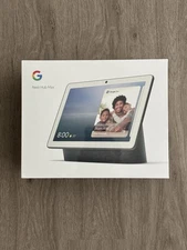 Google Nest Hub Max Smart Speaker - Charcoal (GA00639-US) New & Sealed In Box