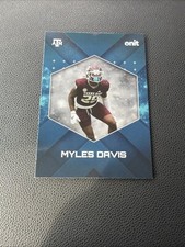2025 ONIT Texas A&M Aggies Football GRAVITY card MYLES DAVIS