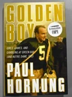 Paul Hornung Signed Golden Boy 2004 Hardcover Autograph "HOF 82" Inscription