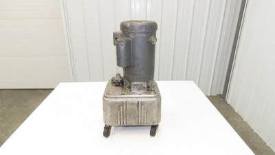 #ad HK Porter HE 6401A Vintage Hydraulic Pump 1 Hp 5500psi 110V 1ph On Casters $617.49