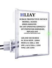 HLIAY 120/240V HVAC Surge Protector with TPMOV Technology , HVAC Air Conditioner