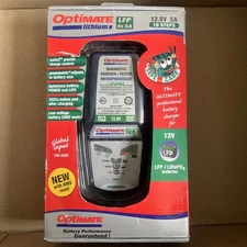 OptiMate TM-291 Lithium 4s 5A 10-step 12.8V 5A Sealed Battery Saving Charger ...