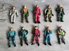 Vtg GI Joe ARAH Action Figures 1O Lot  1990s Flint Duke Ace Shockwave   3.75"