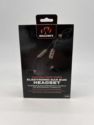 Walker's Flexible Electronic Ear Bud Protection GWP-RPHE