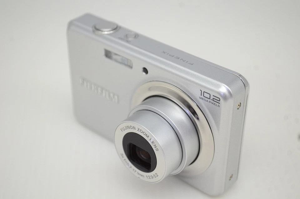 FUJIFILM FinePix J27 10.2MP Compact Digital Camera Silver w/ Box #251023m - Image 2 of 4