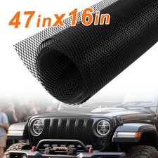 47x16 Front Grill Mesh Aluminum Alloy Automotive Grille Insert Sheet For Jeep
